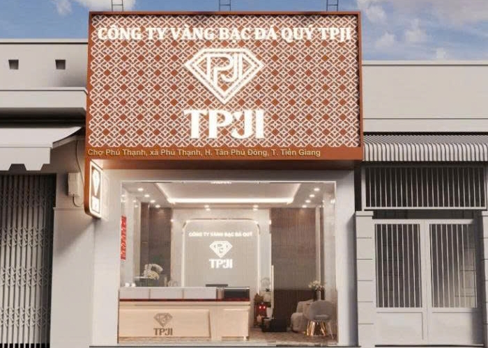 Thiết kế tiệm vàng TPJI, Tiền Giang